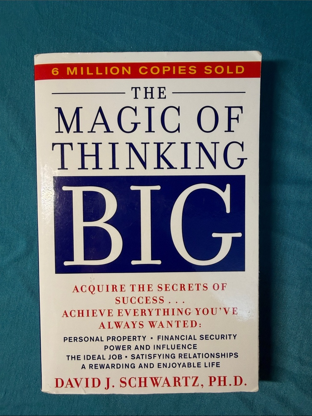 📚 The Magic of Thinking Big - David J. Schwartz, PH.D. Paperback